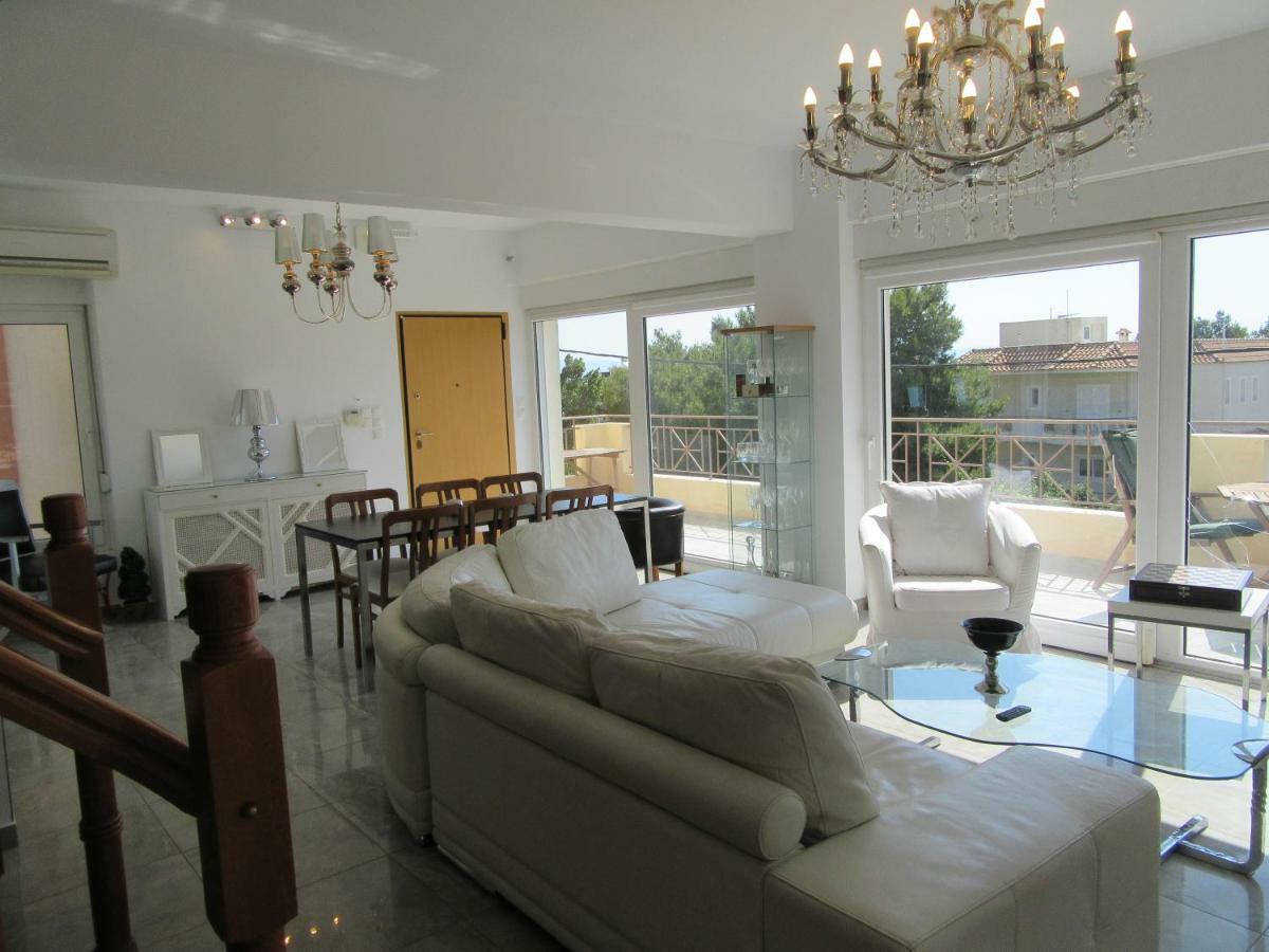 Villa Maria Louiza NEAR AIRPORT Artemida  Esterno foto